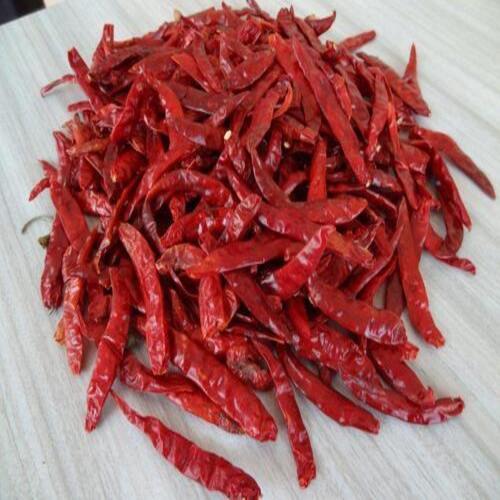 Sodium 18Mg Carbohydrates 58Gm Moisture 10-15% Good Quality Hot Spicy Natural Taste Stemless Dried Red Chilli