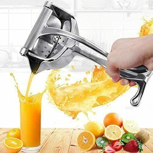 Silver Aluminium Made Manual Operated Kitchen Use Fruit Juicer