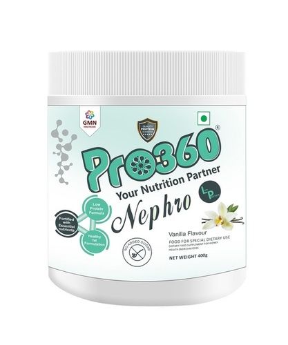 PRO360 Nephro LP Protein Supplement (400 g, VANILLA)