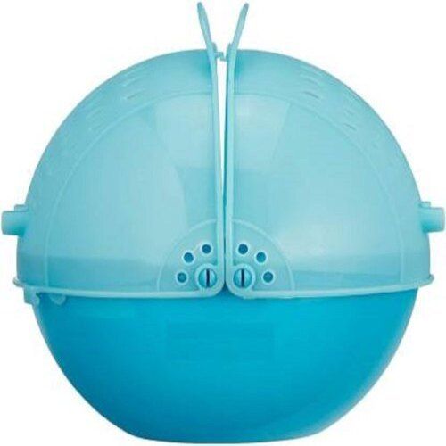 Round Shaped Modern Design Blue Color Plastic Made Kitchen Smart Basket