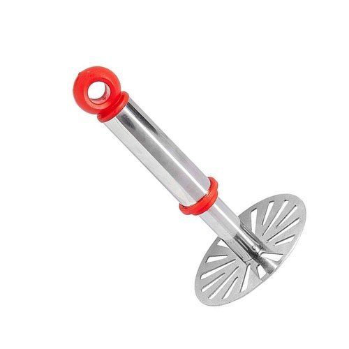 Silver Color Accurately Made Kitchen Cum Commercial Use Stainless Steel Bhaji Masher