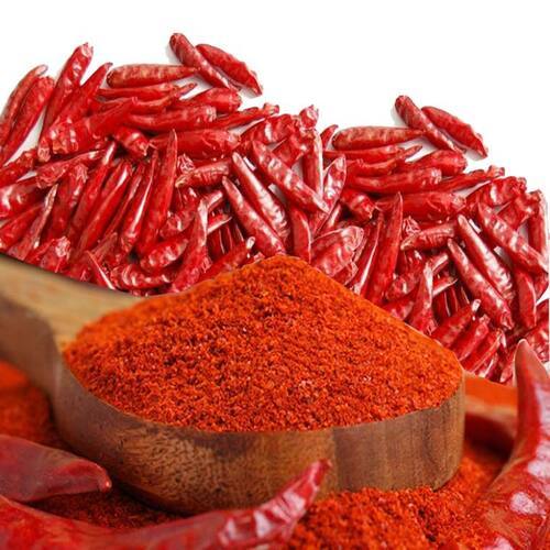 Spicy Natural Taste Rich Color Dried Red Chilli Powder Grade: Food Grade