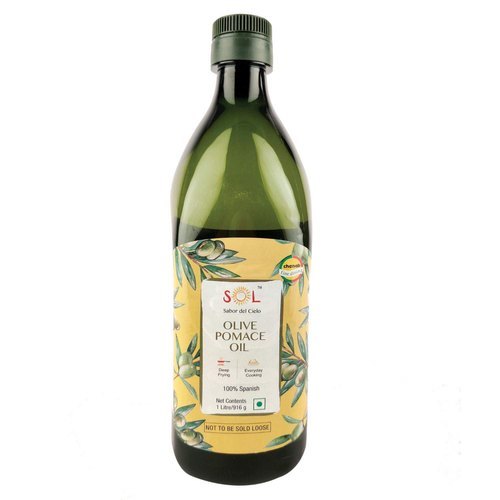 855 Spanish Pomace Olive Oil, High Quality, Absolutely Fresh, Complete Purity, Highly Effective, No Side Effects, Hygienically Safe To Consume, Edible Oil, Packaging Size : 1 Liter Application: Cooking