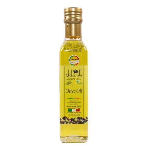 910214 Italian Pure Olive Oil, Premium Quality, Absolutely Fresh, Complete Purity, Highly Effective, No Side Effects, Hygienically Safe To Consume, Packaging Size : 250 Ml