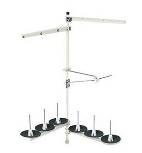 White & Light Grey Henseu Industrial Sewing Machine Thread Stand