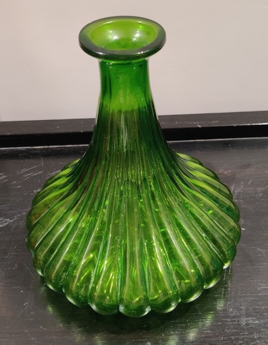 Ht Top 4 Bot 9 Inch Glass Vase