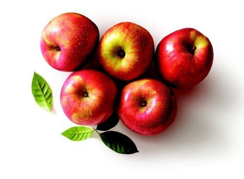  प्राकृतिक ताजा लाल सेब का फल