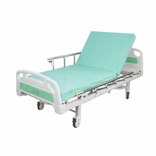 Plain Green Cotton Single Size Hospital Bed Sheet