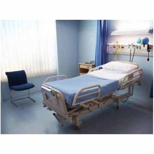 Plain White Single Hospital Bed Sheet