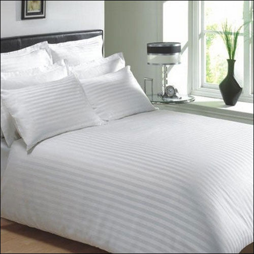 Shrink Resistant Hotel White Stripes Duvet Covers