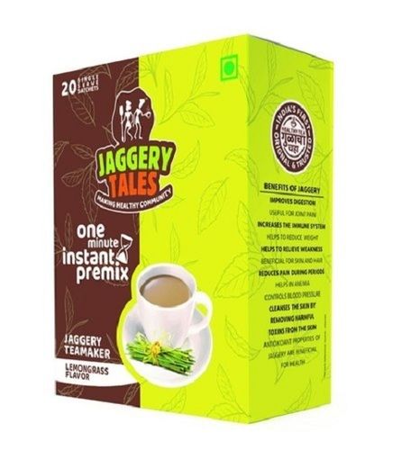 Fresh Jaggery Lemongrass Instant Tea Premix