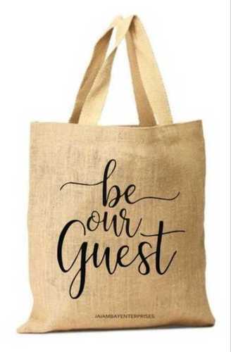 Light Brown Printed Customized Gift Bags