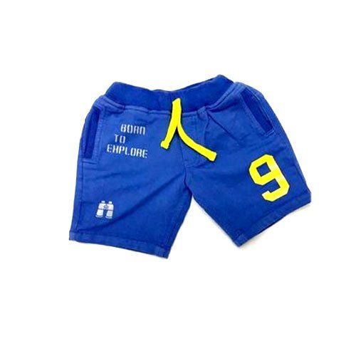 Standard Quality Sports Shorts For Kids, Youthful Look, Compact Design, Printed Pattern, Machine Made, Skin Friendly, Soft Texture, Fits Perfectly, Standard Size Age Group: Kids