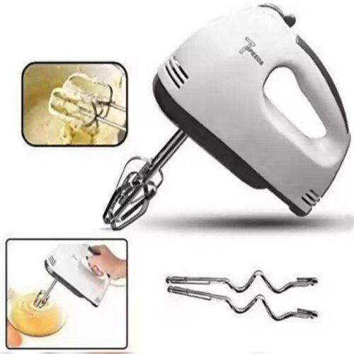 White Color Triangular Shaped Stainless Steel Scarlet Handy Mixer
