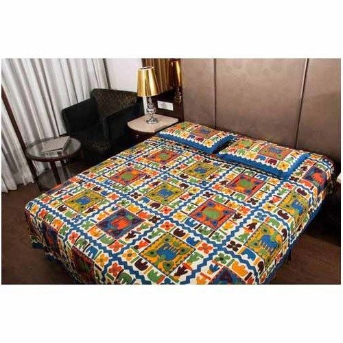 Various Jaipuri Sanganeri Pure Cotton Double Bedsheet