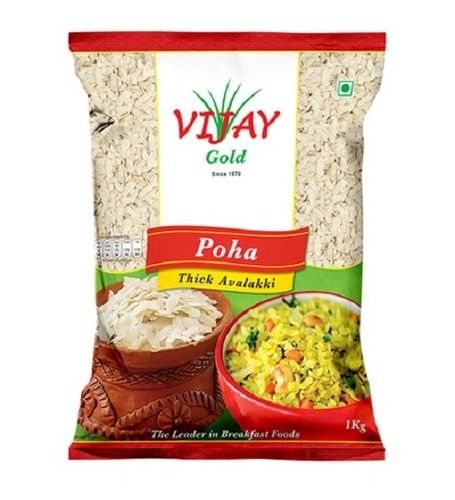 Poha Thick Avalakki For Cooking, Fresh And Pure, Finest Quality, Rich In Taste, Complete Purity, Scrumptious Flavor, Gluten Free, Natural Aroma, Free From Unadulterated