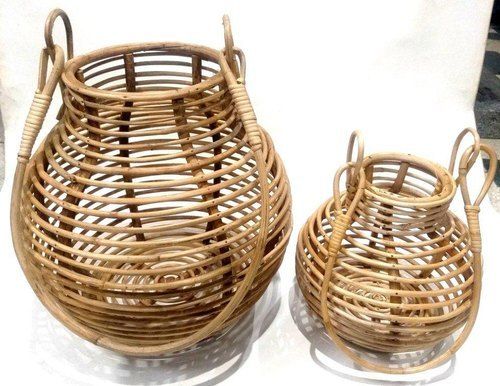 Rattan Hanging Lantern (Set Of 2)