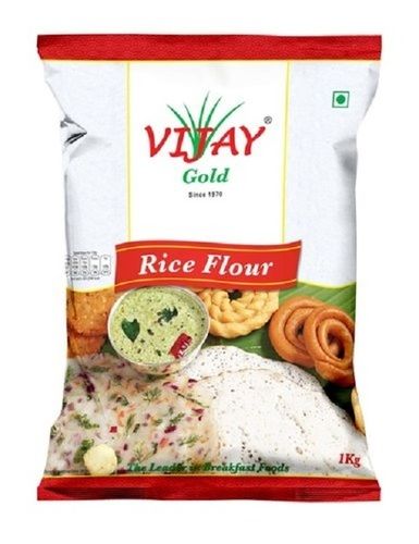 Vijay Gold Organic Rice Flour For Cooking, Superior Quality, High In Protein, Rich In Taste, Complete Purity, Scrumptious Flavor, Gluten Free, Natural Aroma, Packaging Size : 1kg