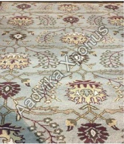 Designer Hand Knotted Woolen Carpet