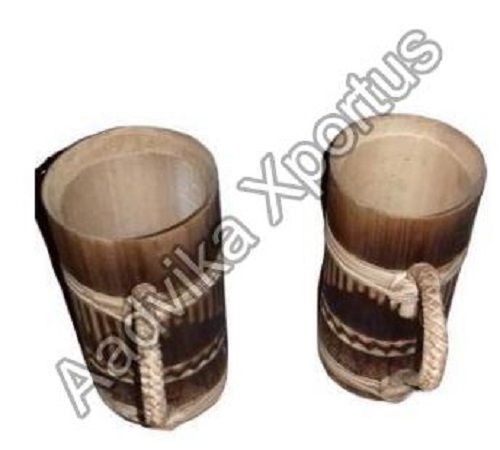 Handcrafted Bamboo Coffee Mug
