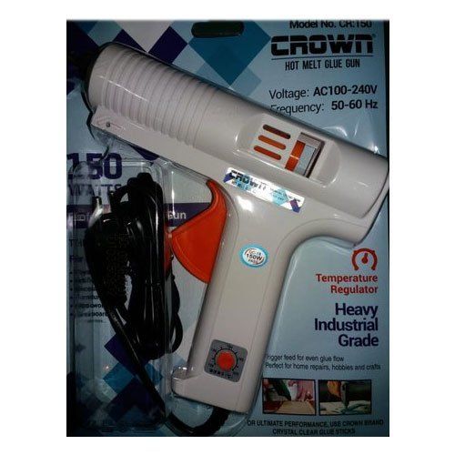 Optimum Designed Electric Powered Crown Brand 150 Watt Electric Hot Melt Glue Gun