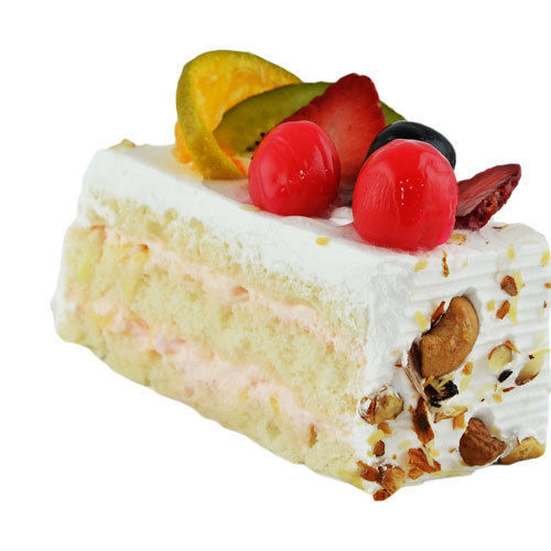 Fresh Fruit Pastry, Best Quality, Fresh, Pure And Hygienic, Yummy And Delicious Taste, Fresh Fruit Flavor, Pleasing Aroma, Free From Impurities, Rectangular Shape
