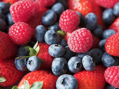 Natural Fresh Berries Fruits