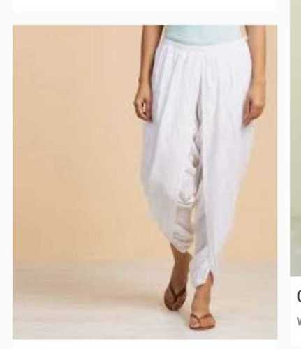 Cotton Regular Wear White Dhoti 