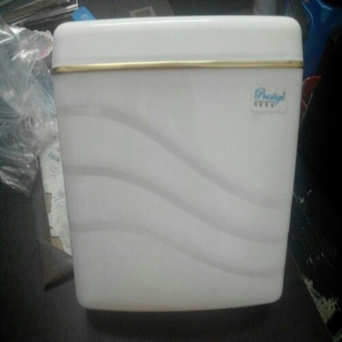 Durable And Precisely Designed Single Flush White Color Accurately Made Toilet Flushing Cistern