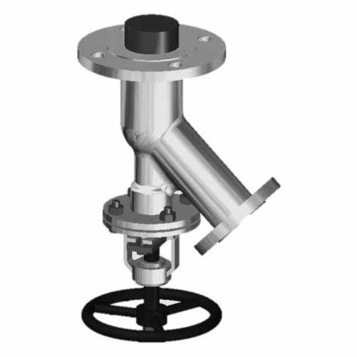 Corrosion Resistant Flanged End Flushbottom Valve Application: Industrial