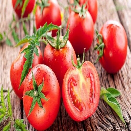 Round & Oval Energy 17.69 Calories Rich Natural Taste Mild Flavor Healthy Fresh Red Tomato