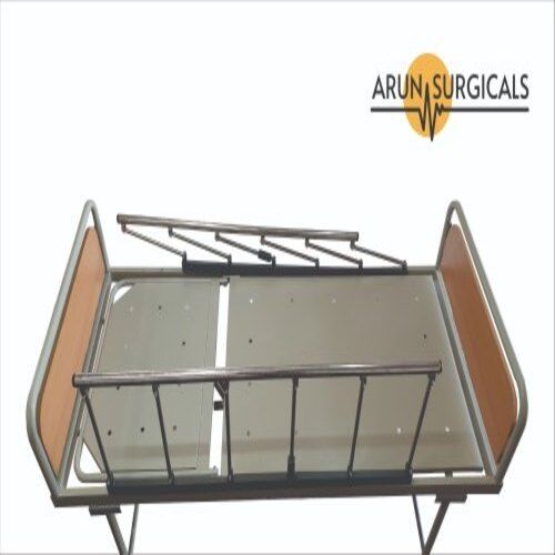 Epoxy Powder Coated Stainless Steel Side Rails With Mild Steel Frames Hospital Bed