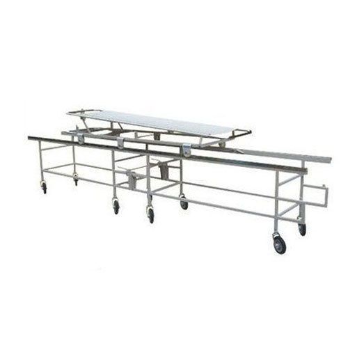 Rustproof Type Strong And Durable Hospital Use Patient Transfer Trolley  Maximum Loading: 150 To 200  Kilograms (Kg)