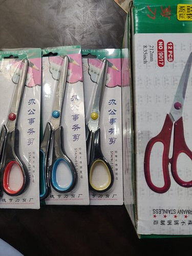 Steel Scissors For Multipurpose Use Application: Office