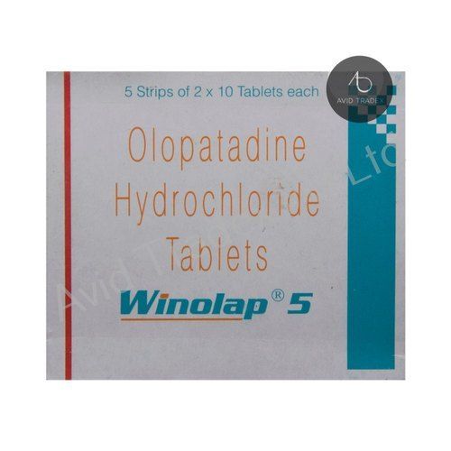 Olopatadine Tablets 5Mg Cool And Dry Place