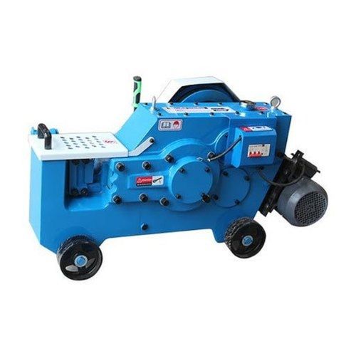 Blue Portable 6 Hp 2880 Rpm Speed Tmt Bar Cutting Machine