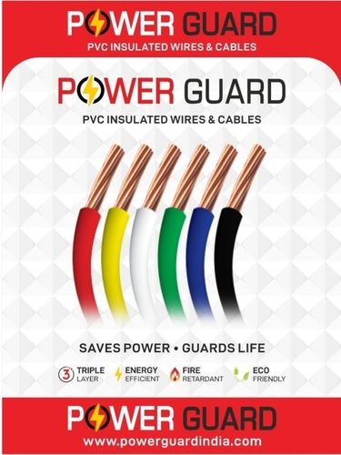 Black Pvc Insulated Wires And Cables