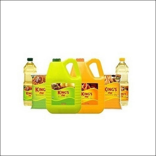 Green Edible Oil Printed Label