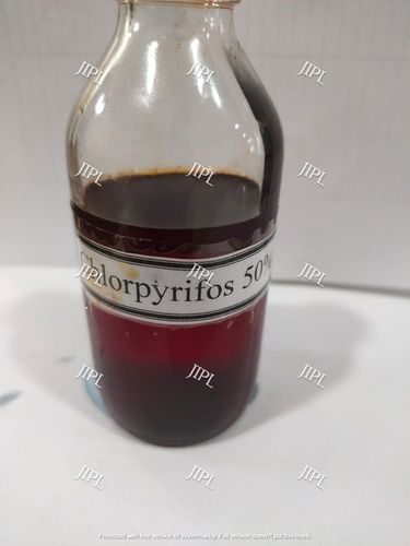 Liquid Chlorpyrifos 50 % Ec Cas No: 2921-88-2