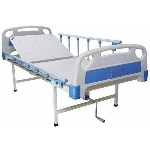 Manual Polished Semi Automatic Adjustable Hospital Bed