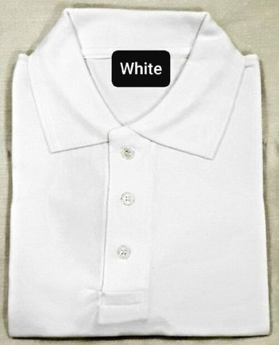 Mens Designer White Polo T-Shirts Age Group: Adult