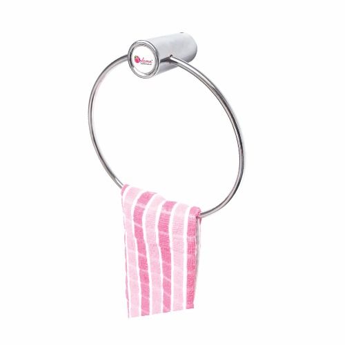 Chrome Polish Stainless Steel SS Towel Rings