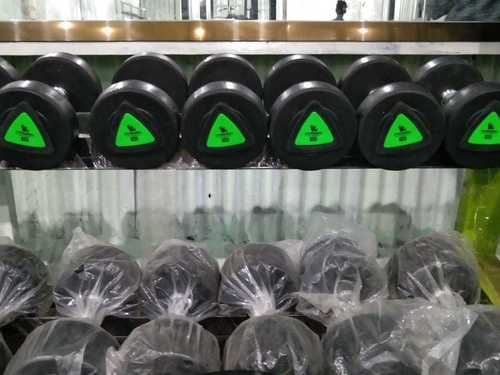 Round Rubber Dumbbells