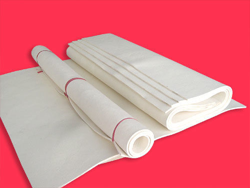 White Color Plain Wool Felt Sheets