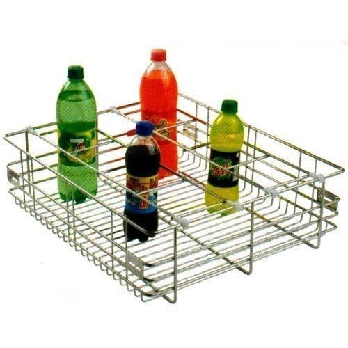 17X20X6 Inch Stainless Steel Bottle Basket Use: Hotel