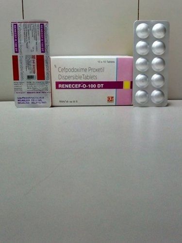 Cefpodoxime Proxetil 100 Mg Dispersible Antibiotic Tablets Ip Cas No: 87239-81-4