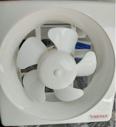 Electric Plastic Ventilation Fan - White, Round Shape, Wall Mount Installation | Low Power Consumption, Easy to Clean, Low Maintenance, Extensive Lifespan, Strong Outer Casing, Precision Engineered, Exceptional Rust Proof, Variable Speed Settings, Unmatched Motor Efficiency