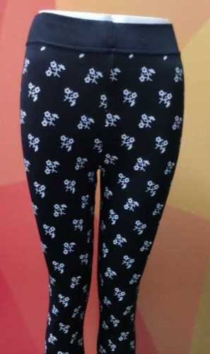 Ladies Printed Cotton Slim Fit Jeggings