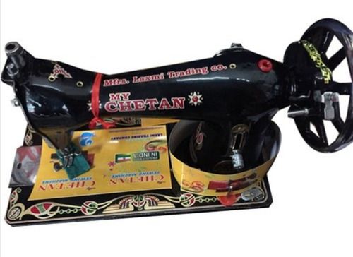 Black My Chetan Manual Sewing Machine For Tailor