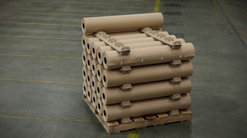 Brown Paper Pulp Roll Cradle